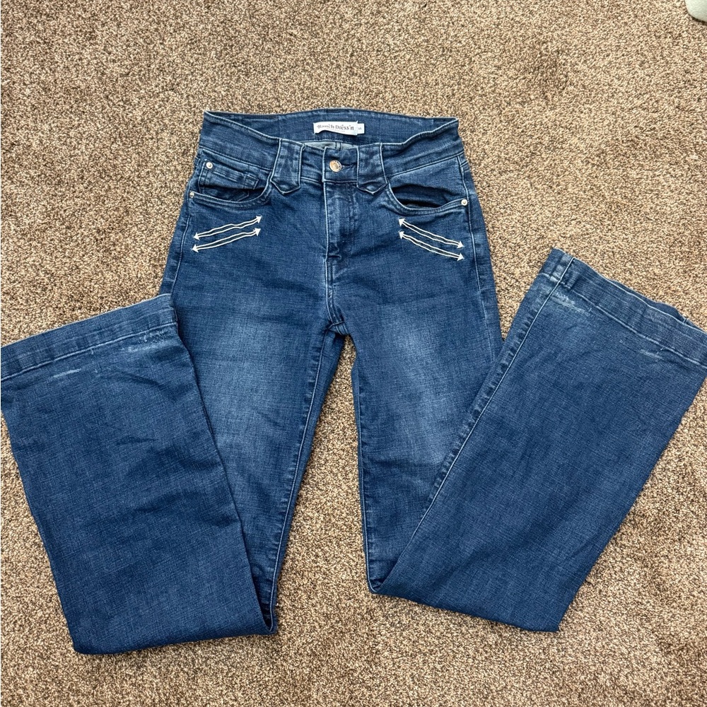 Classic Blue Flare Jeans